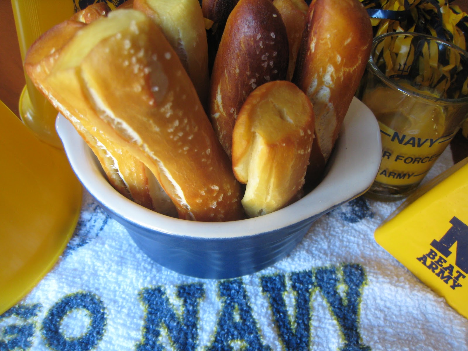 The Way to My Family's Heart Soft Pretzel Sticks