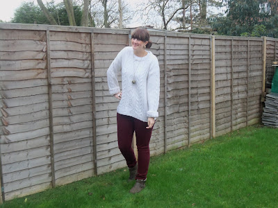 Topshop Aran Jumper