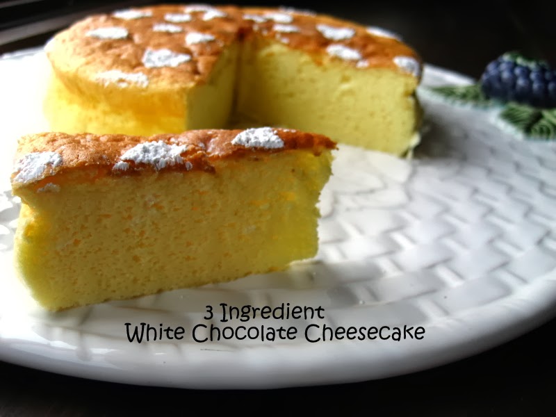 Home Cooking In Montana 3 Ingredient Japanese Souffle Cheesecake
