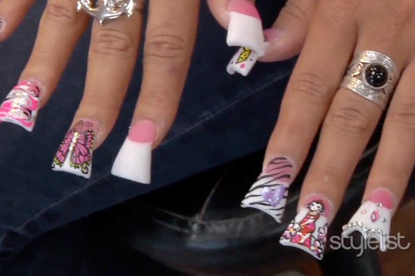 bloomin' couch duck feet nails