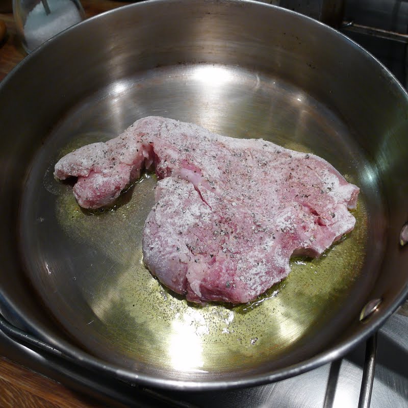 Culinary Adventures in London Braised Veal Chops with Creamy Cabbage