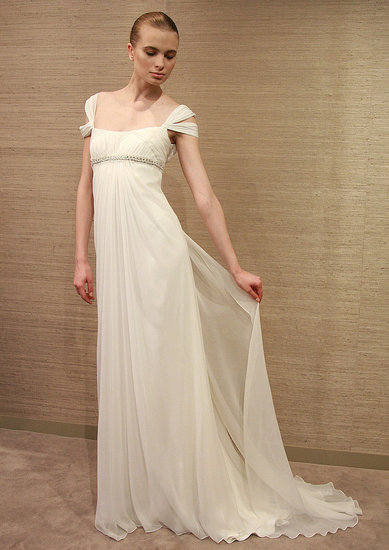 Greek inspired wedding gown It reminds me a bit of a late 1700s dress no