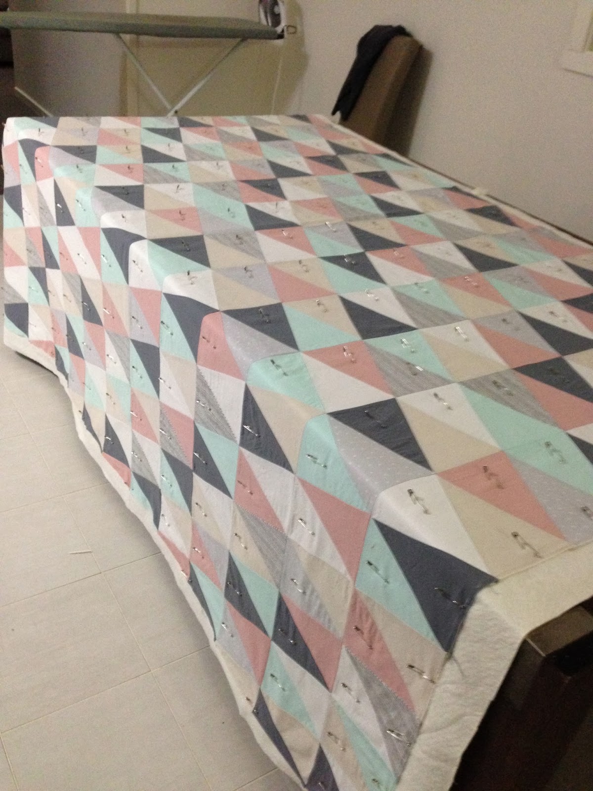 MsMidge An Isosceles Puzzle Tips for Making a Triangle Quilt