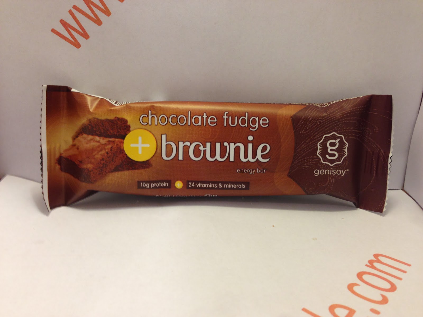 Crazy Food Dude Review Genisoy Chocolate Fudge Brownie Protein Bar