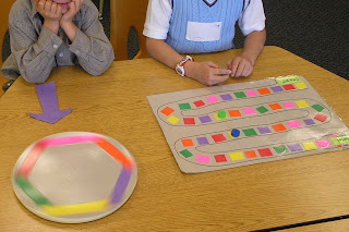 Playing a board game