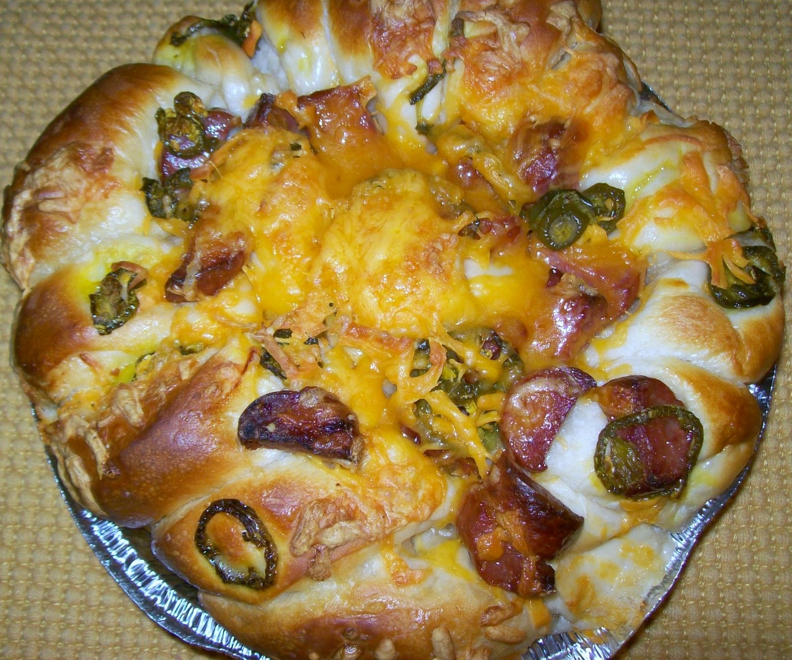 Cajun Delights Spicy Sausage Cheese Bread + Bayou Boogie