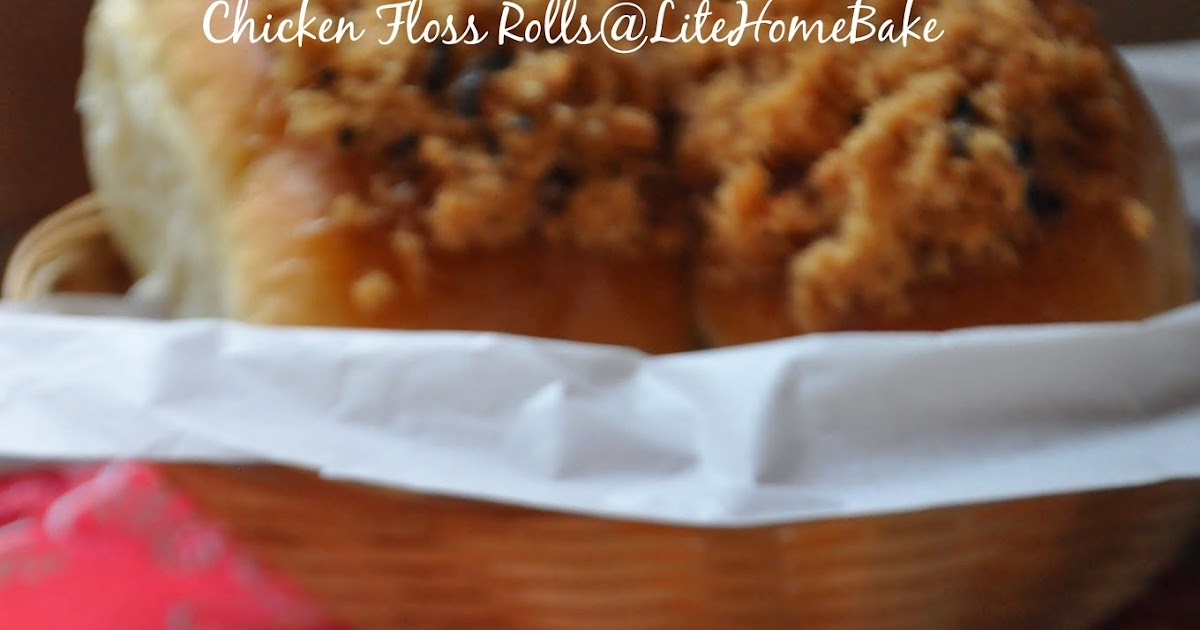 Bread Basics Buns with Chicken Floss Lite Home Bake