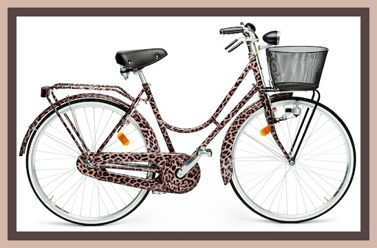 Leopard Print Bicycle