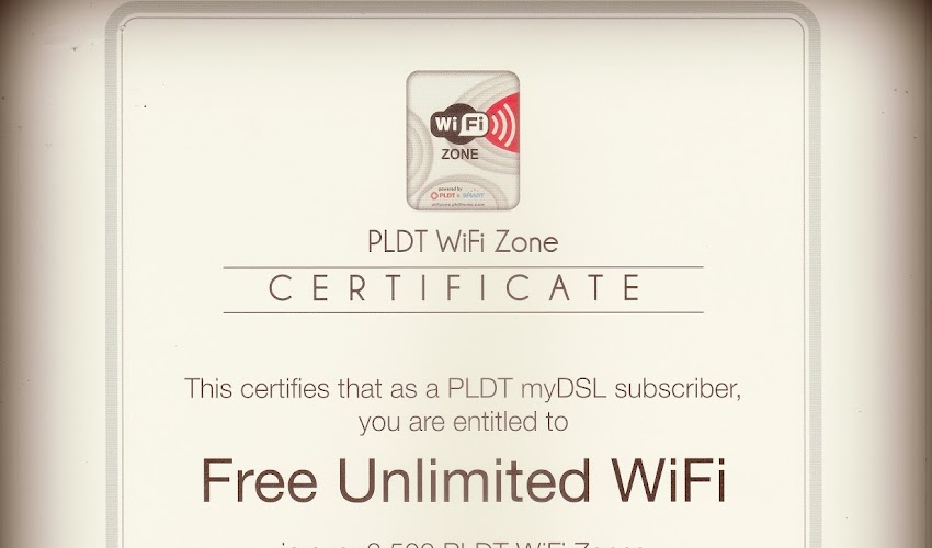 PLDT WiFi ZONE: Free Unlimited WiFi