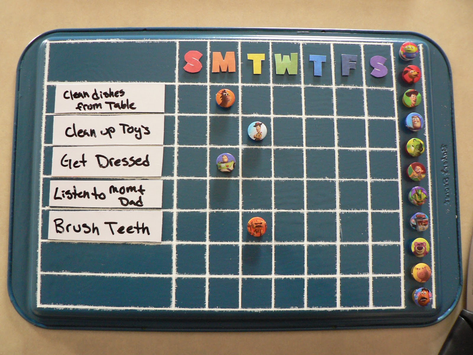 Created By Kristy Chore Boards