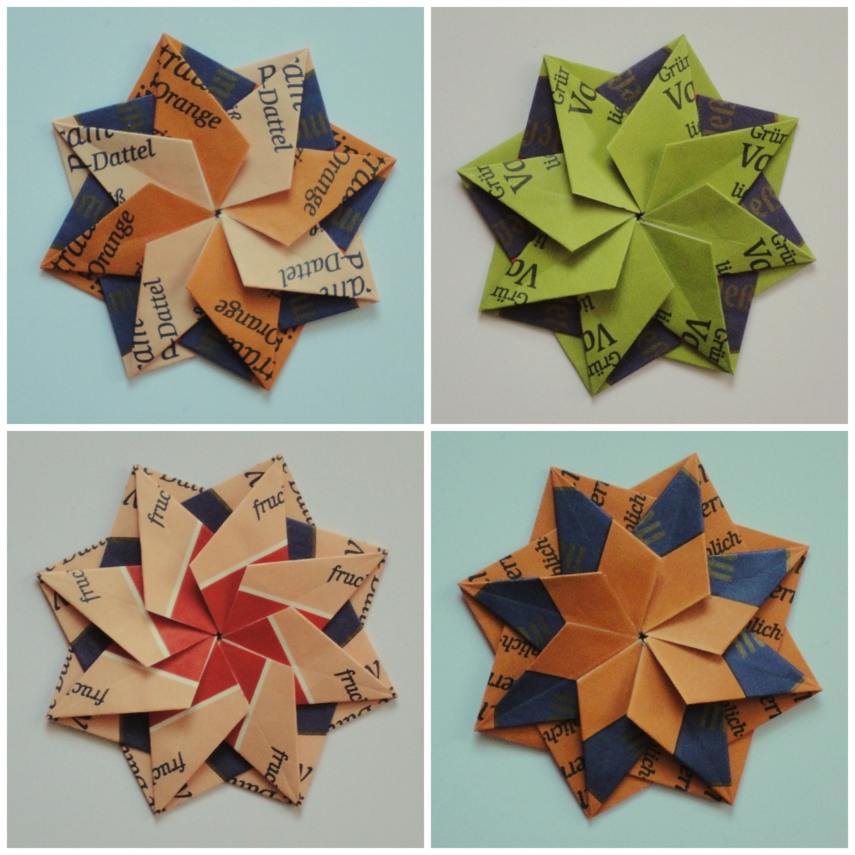 Paper, Wool & Yarn Tea Bag Folding