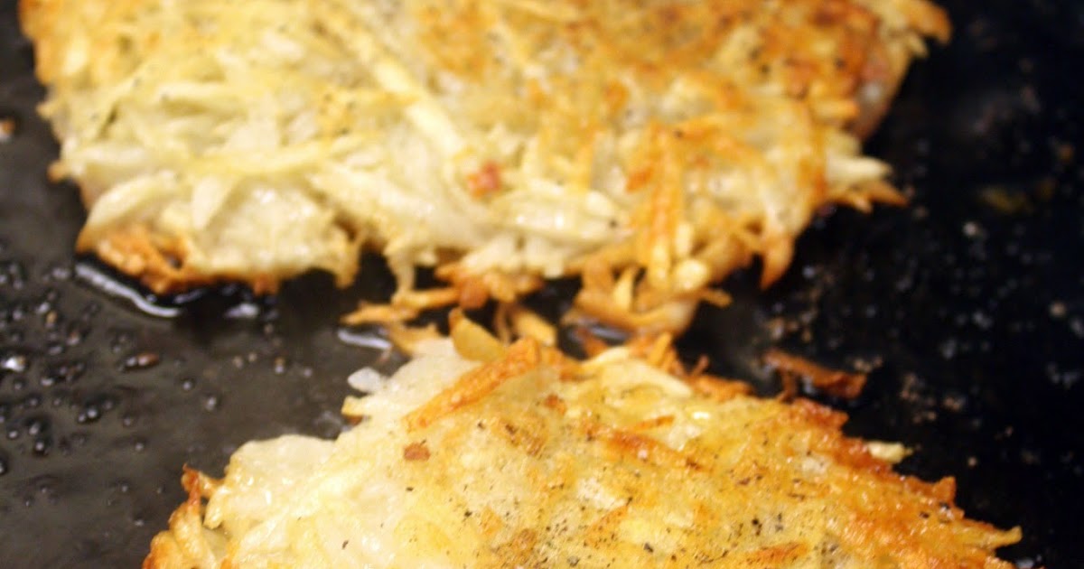 Fleur de Lolly Cast Iron Griddle Hash Browns