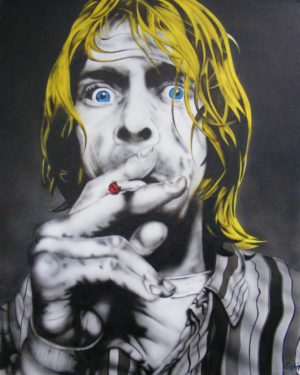 Kurt Cobain Angry