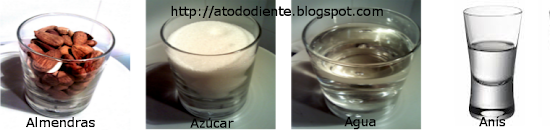 Almendras garrapiñadas a la Teodosia: Ingredientes almendras-garrapiñadas-ingredientes