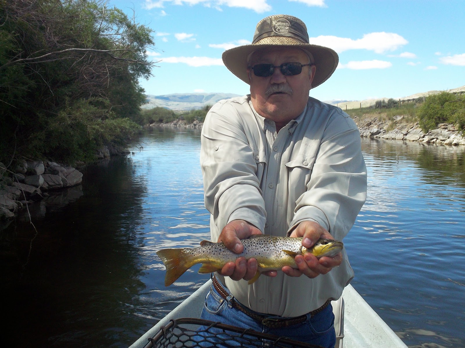 Reel Rods Inc. Jeff and Garrett. First day ever fishing with fly rods!
