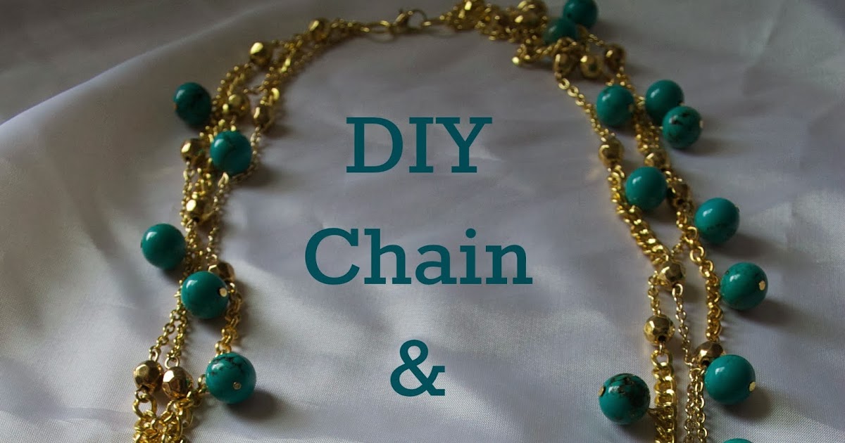 DIY Chain & Charm Necklace My Girlish Whims
