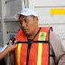 Raúl Canul, empleado municipal de limpieza orgulloso de su trabajo
