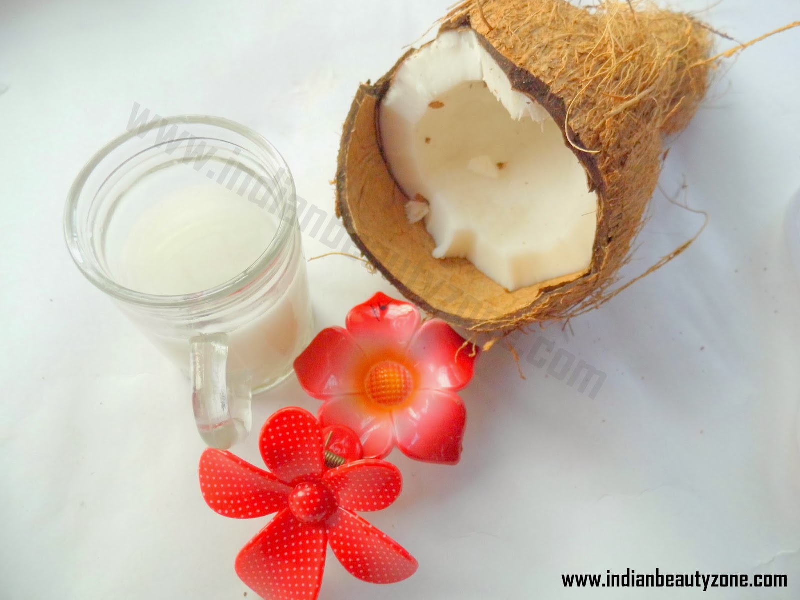 Indian Beauty Zone Coconut Milk and Scrub DIY for winterDry Skin's