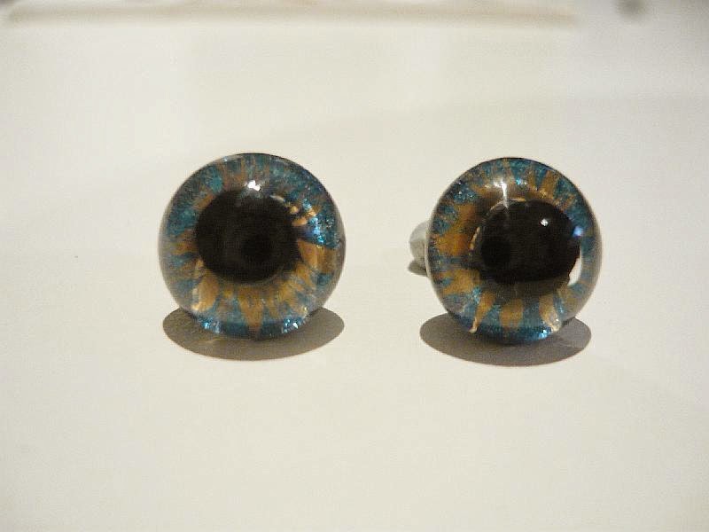 Teddy Bears Tutorials How to paint glass eyes