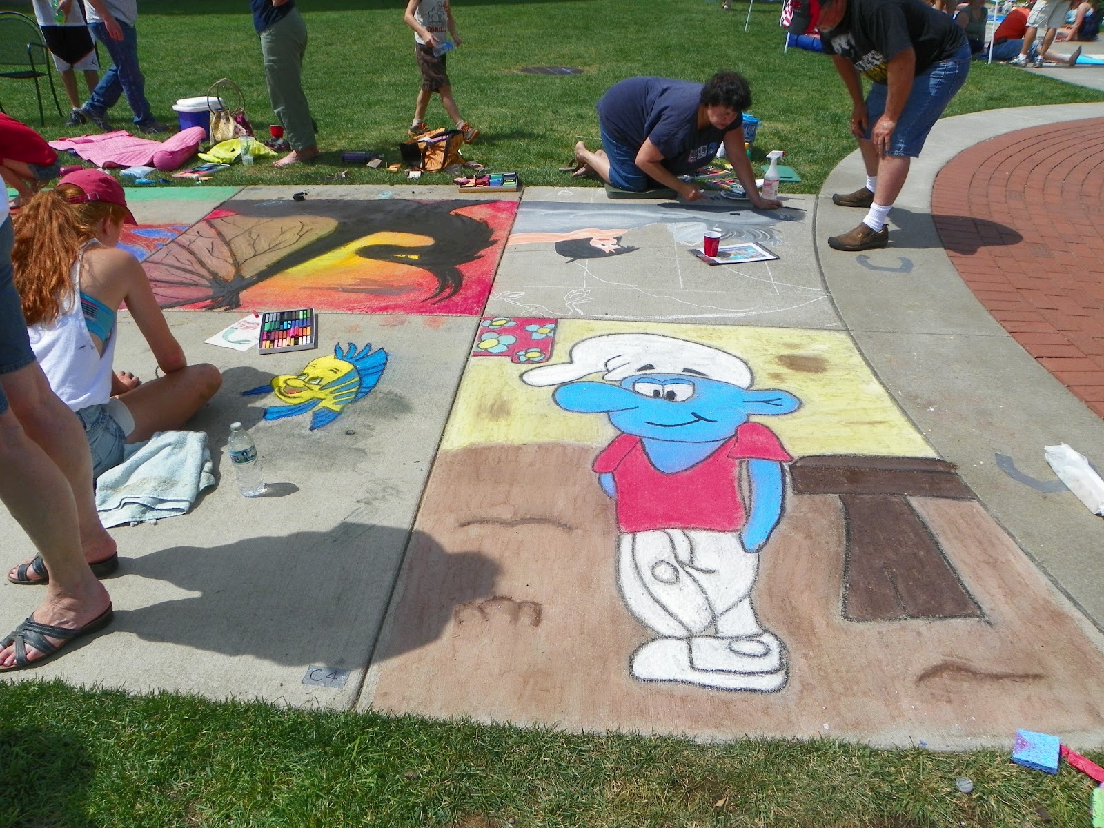 Dicky Bird's Nest 2013 Chalk Fest, Wausau, WI