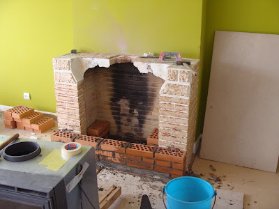 Andocarpinteando : Montaje de chimenea y reducción de electricidad