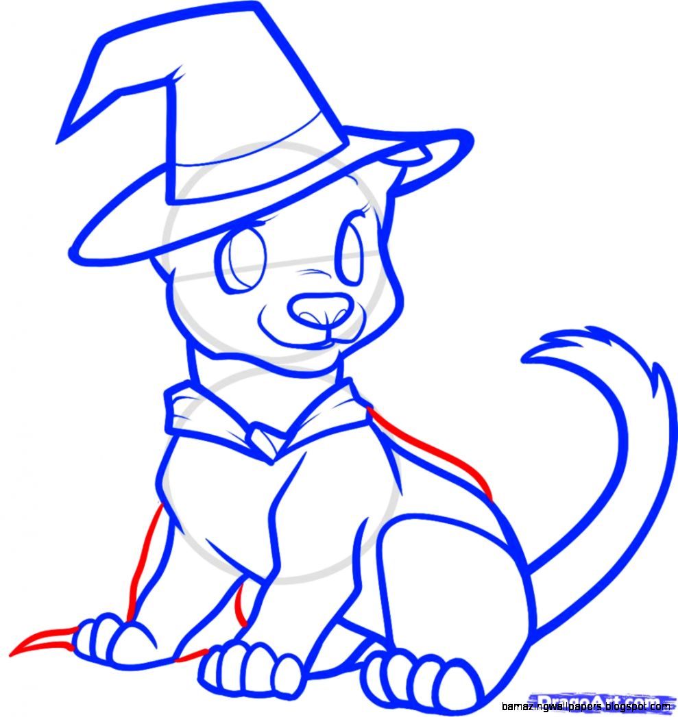 How to Draw a Halloween Dog Halloween Dog Step by Step How to Draw a Halloween Dog Halloween Dog Step by Step