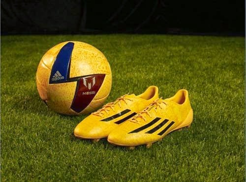messi yellow boots