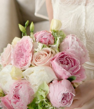 These beautiful wedding winter flowers are available in bright pink red