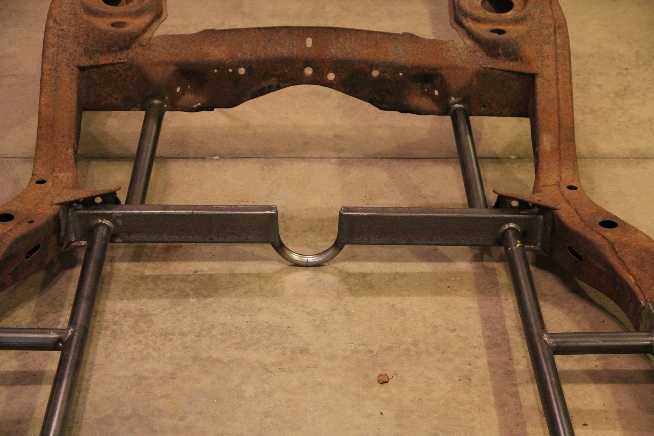 The making of Steve's 1966 Chevelle SS Reinforcing the frame