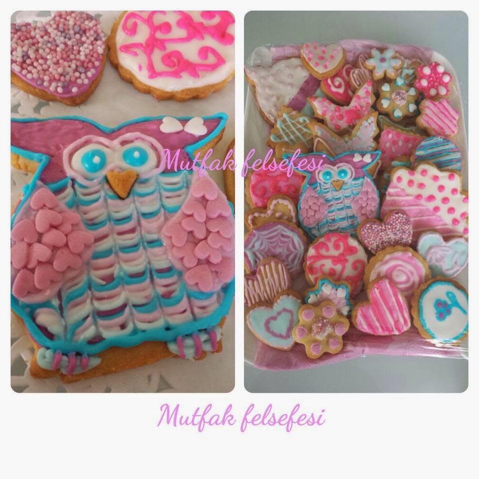 Nefis tereyagli Kurabiye Royal Icing süsleme sosu ile ) MUTFAK FELSEFEM