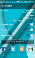 BBM Mod Transparant with floating main tab BBM Mod Transparant with floating main tab
