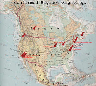 Bigfoot Sword of the Earthman comic book stores sightings map barbarian graphic novel
