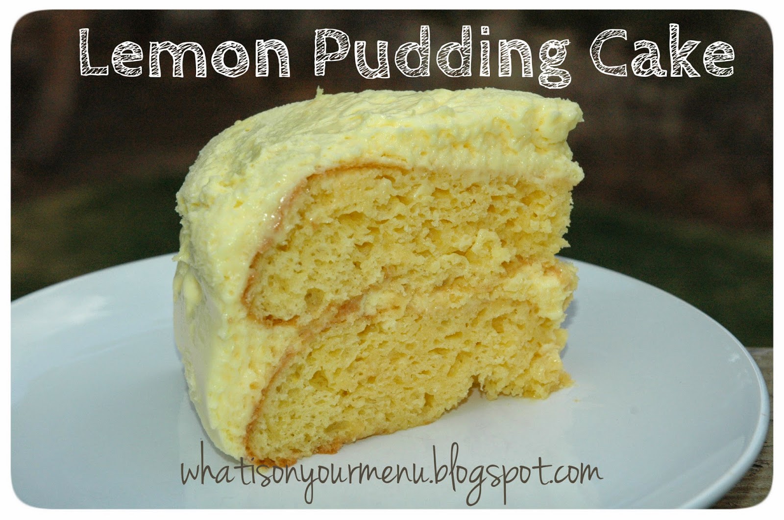 Lemon Pudding Cake