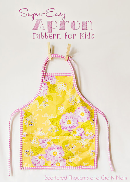 child's apron pattern and tutorial