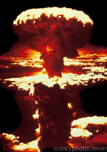 Dropping The Atomic Bomb. An Atomic Bomb was tested in