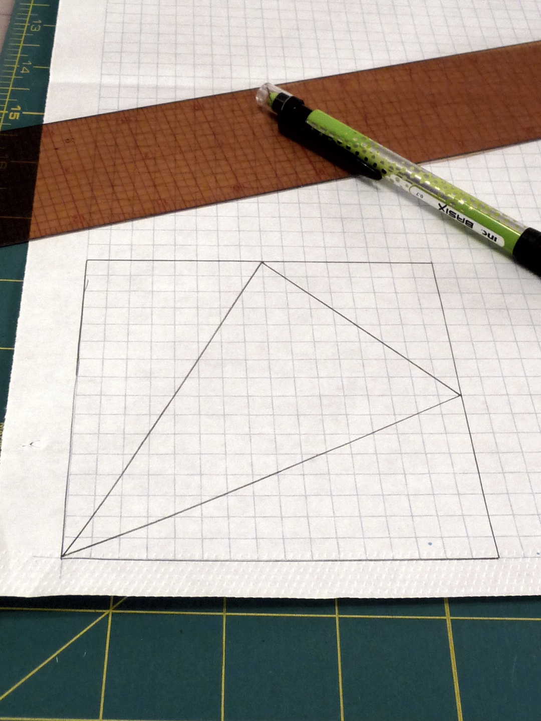 Quilting on the Crescent Getting a Grip on Paper Piecing Grandmother