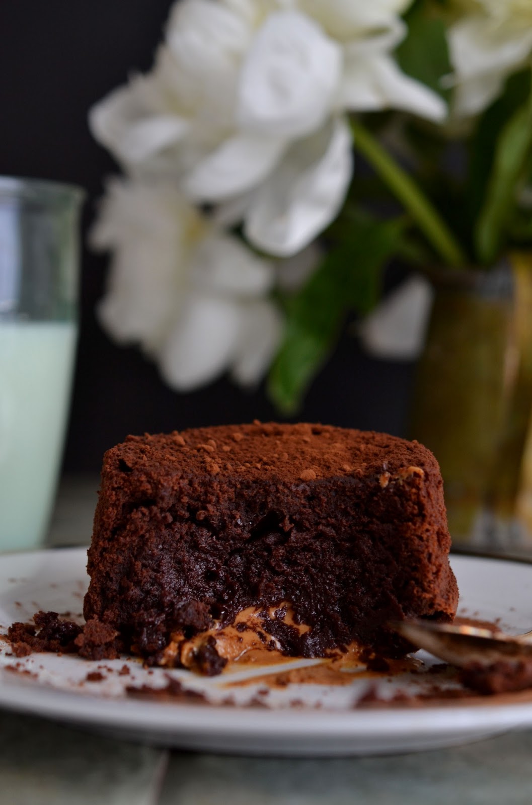 Heart of Gold Chocolate & Peanut Butter Molten Cake