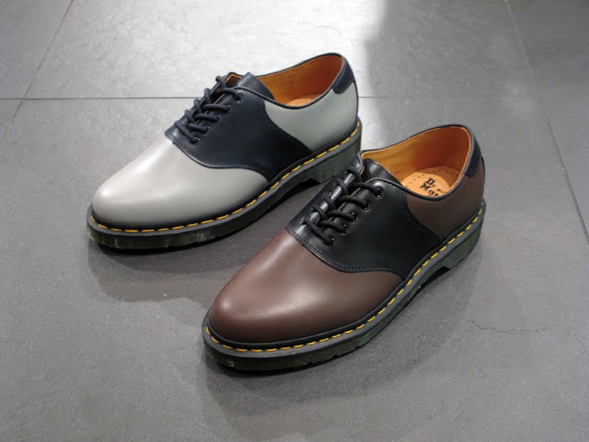 dr martens saddle shoes