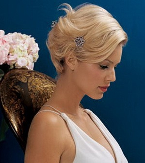 Paola Pozzessere Simple Wedding Hairstyles For Short Hair