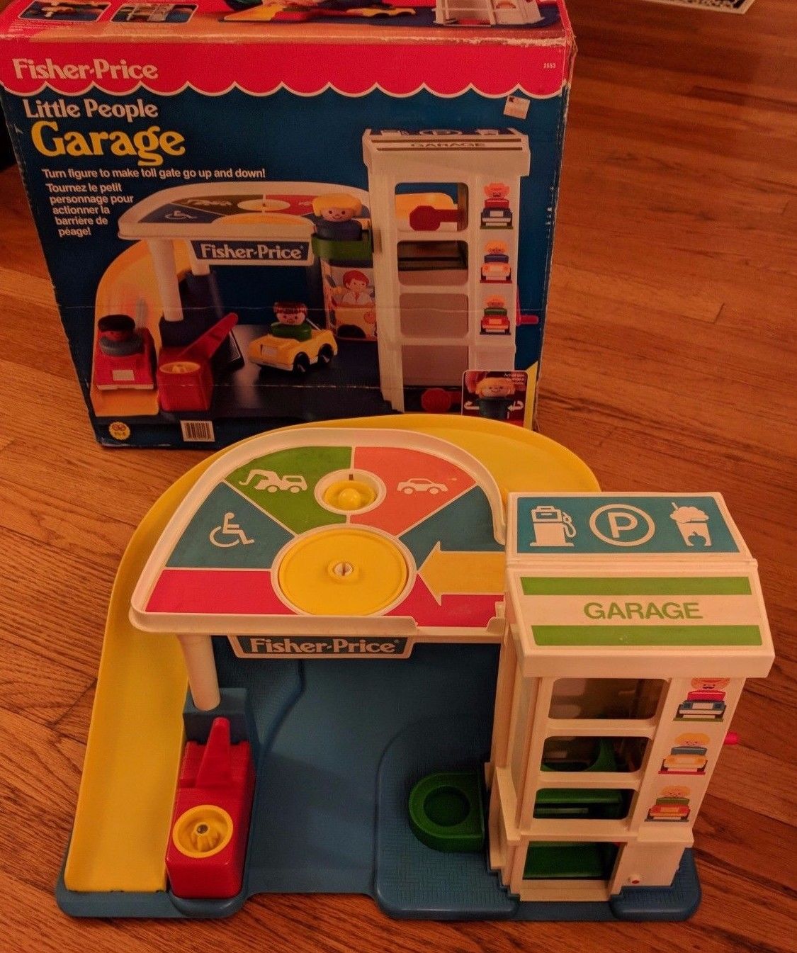 Flipping For Fun Fisher Price Little People Parking Garage