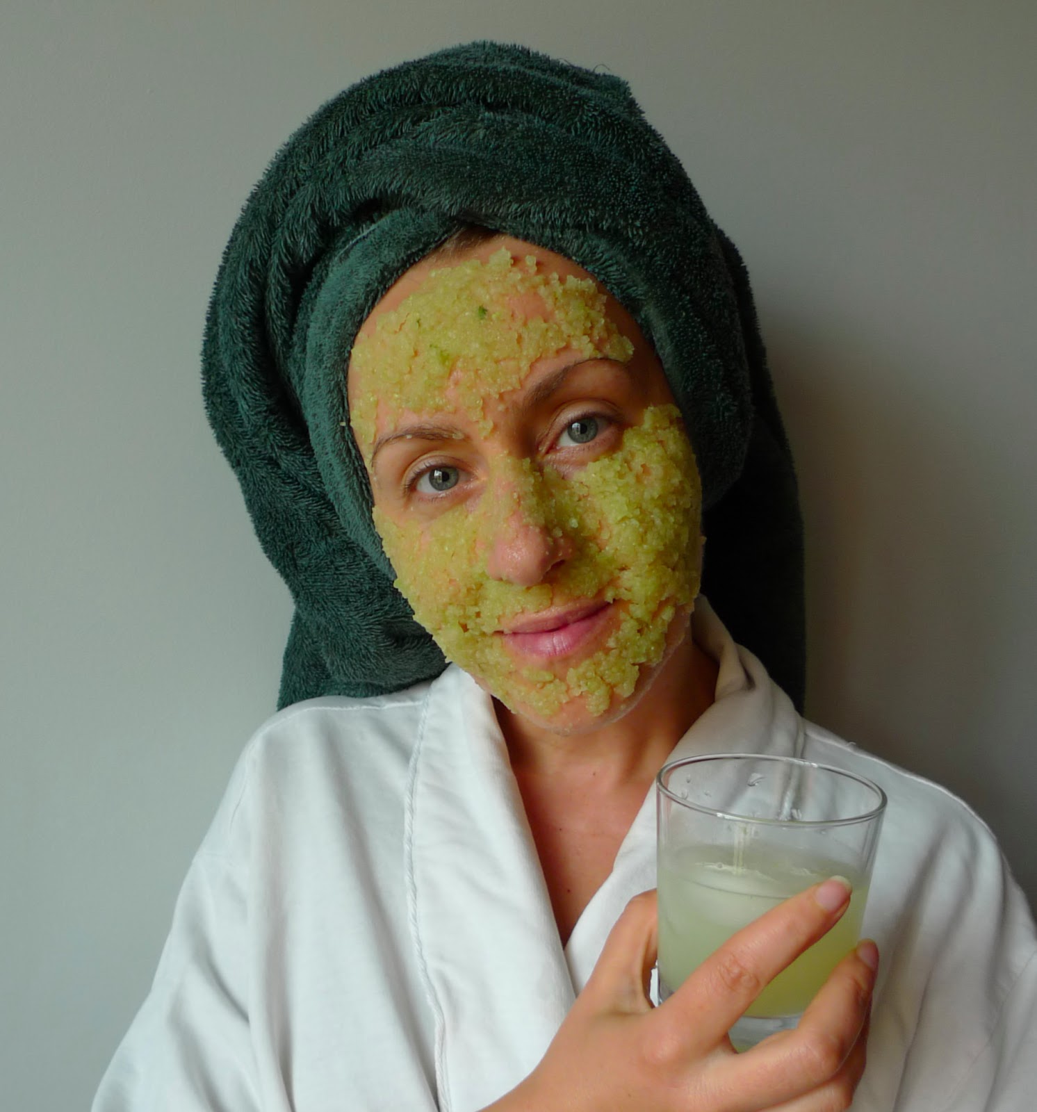 Cucumber mint cooling facial mask Handcrafted Spa