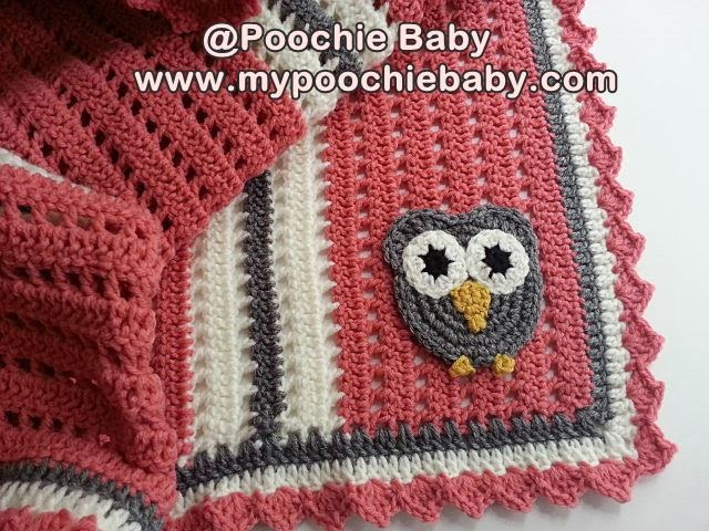Raising Mimi @PoochieBaby: Crochet Owl Receiving Blanket ...