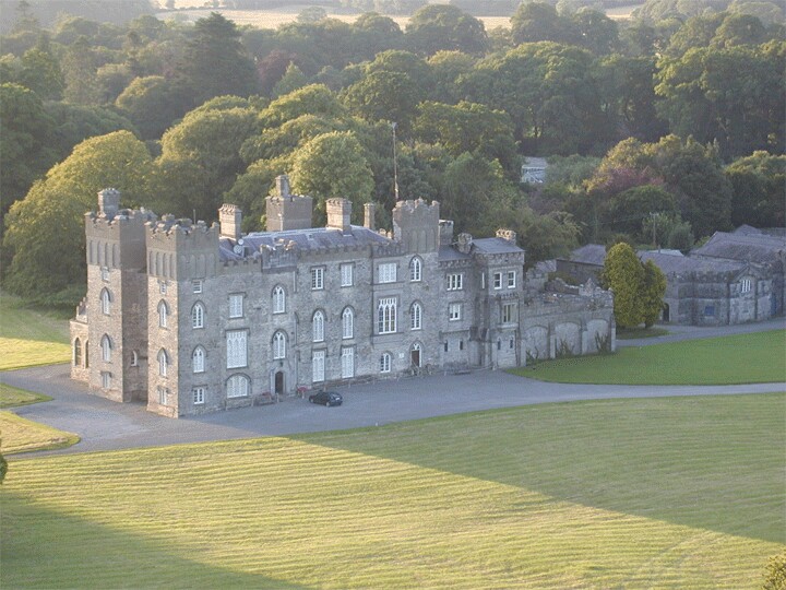 Lord Belmont in Northern Ireland Dunsany Castle