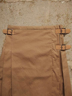 FWK by Engineered Garments Kilt Skirt - French Twill Spring/Summer 2015 SUNRISE MARKET