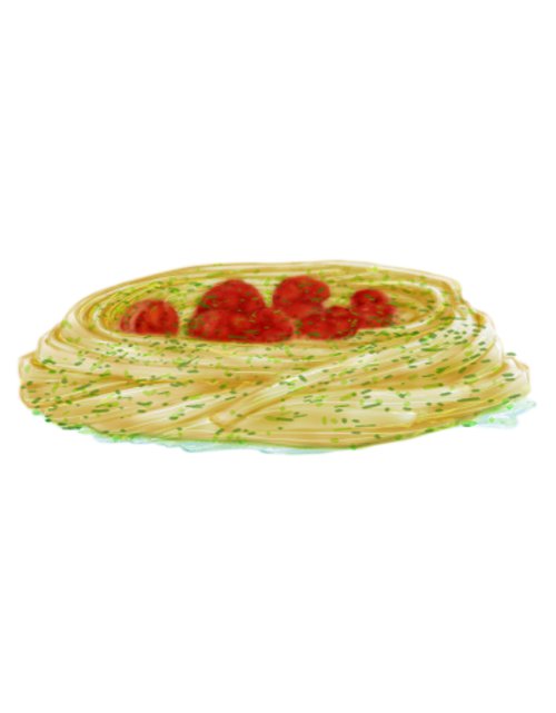 Beautiful Proportion by Fibonacci Shrimp Pasta with Pesto Sauce