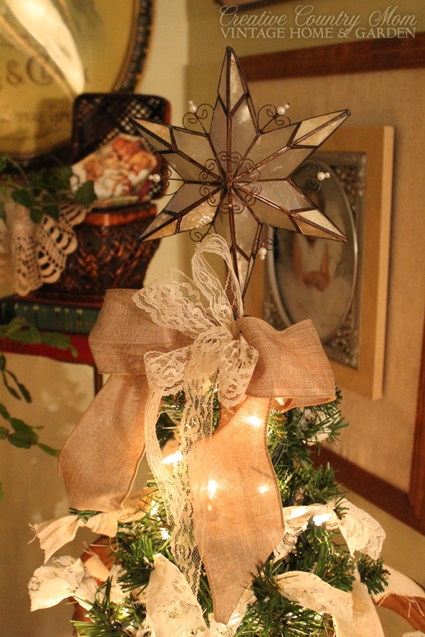 Creative Country Mom A Very Vintage Christmas  Decorating for the