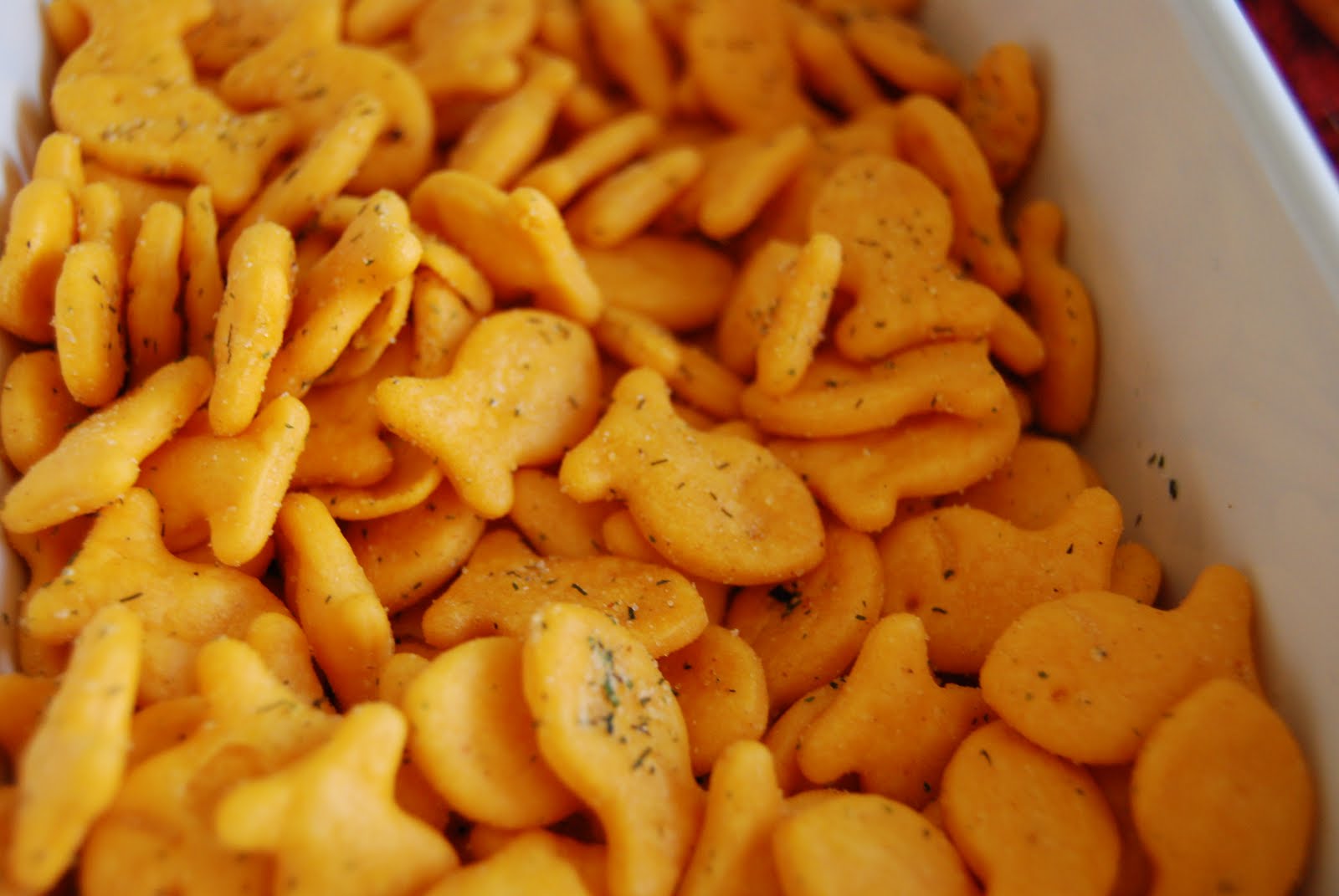 Gather Round Our Table Spicy Goldfish Snack Mix