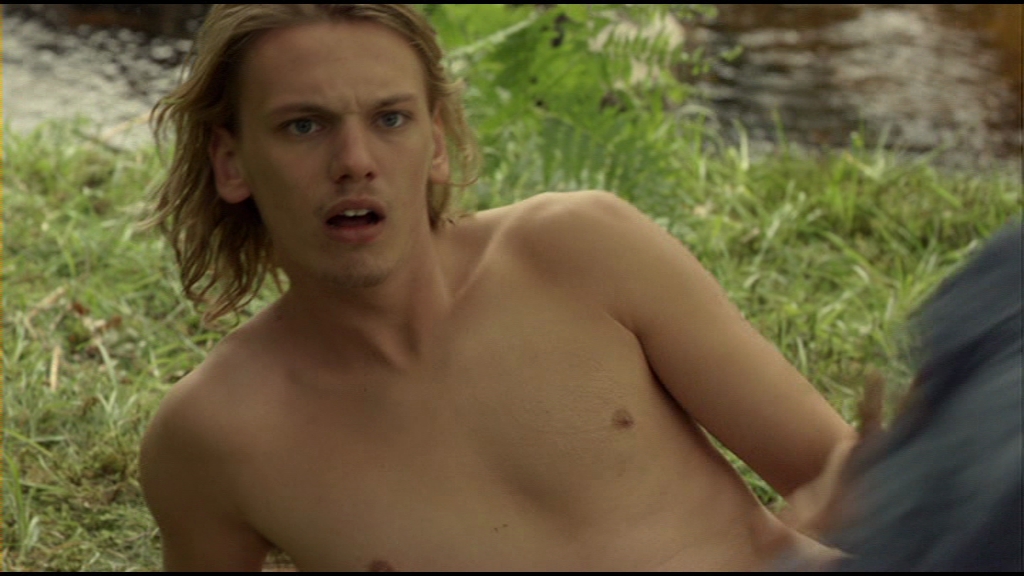 Jamie Campbell Bower - Shirtless, Barefoot & Naked in "Camelot&quo...