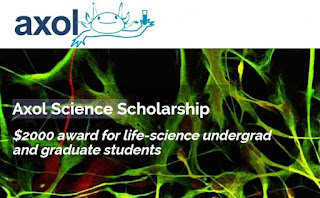 BEASISWA KULIAH S1, S2, dan S3 SAINS OLEH AXOL BIOSCIENCE TAHUN 2016 Beasiswa Luar Negeri