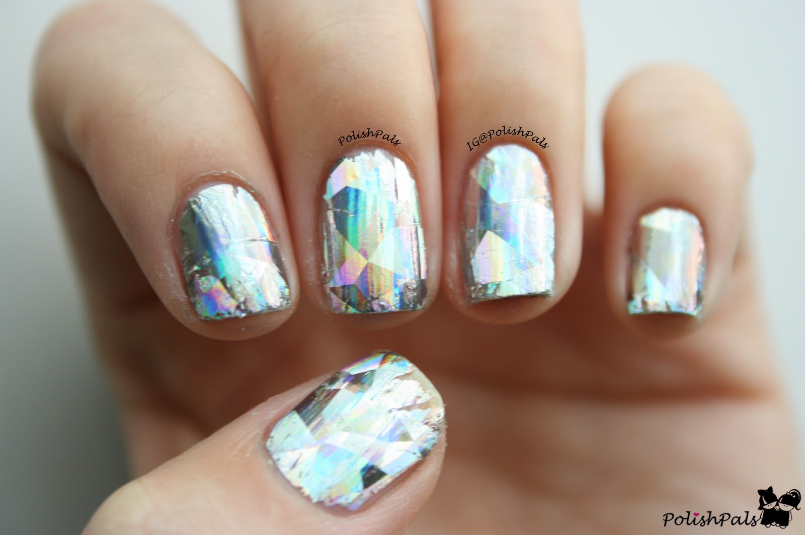 Polish Pals Oh Foil Silver Nail Foil From Kkcenterhk I Love Anything And Metallic Y Though D So That Looks Like A Mirror On Your Nails Is Pretty Fun